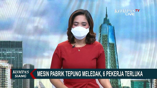 Pabrik Tepung di Subang Meledak, 6 Karyawan Dilarikan ke Rumah Sakit Akibat Luka Bakar