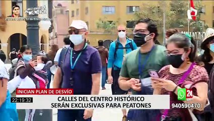 Cerrarán algunas calles del Centro Histórico desde el 31 de enero