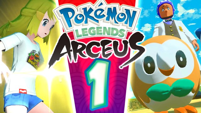Pokemon Legends: Arceus Walkthrough Part 1 (Switch)