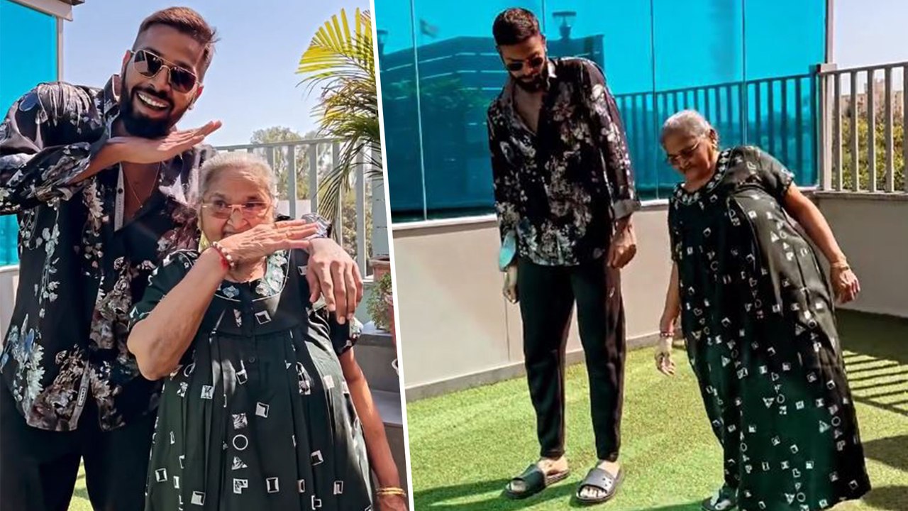 Hardik Pandya Joins Pushpa Trend With His Nani, Gets Amazing Reactions