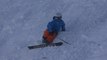 Skier Loses Their Ski After Crashing Into Snow