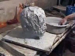 moule à creux perdu par coupe au fil