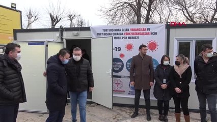 YURTDIŞINA ÇIKACAKLAR İÇİN MOBİL PCR TEST BİRİMİ KURULDU