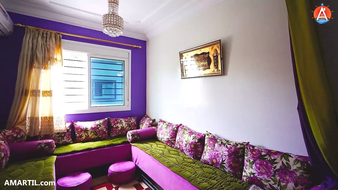 شقة مفروشة محفظة للبيع في مرتيل  حي أم كلثوم غرفة و 2 صالونات و بالكون Appartement à Vendre a Martil