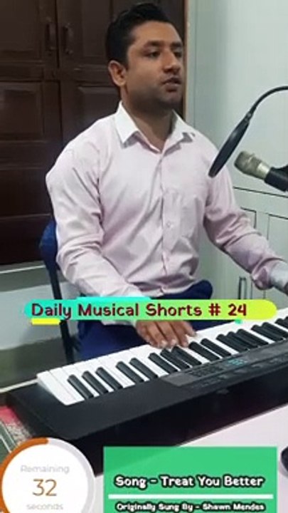 Treat You Better (Cover) | (Daily Musical Shorts #24) | Acorn Wolve | #Shorts