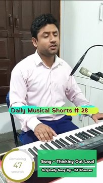 Thinking out Loud (Cover) | (Daily Musical Shorts #28) | Acorn Wolve | #Shorts
