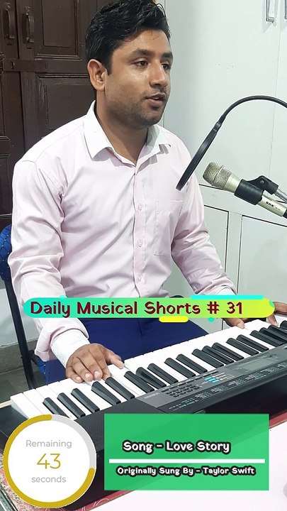 Love Story (Cover) | (Daily Musical Shorts #31) | Acorn Wolve | #Shorts