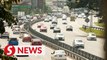 Heavy traffic reported on major highways