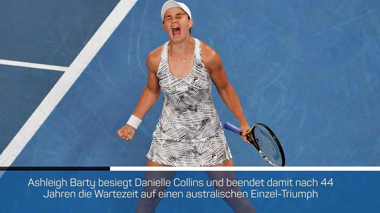 Ashleigh Barty gewinnt die Australian Open