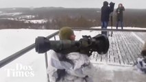 Militer Ukraina Uji Coba Senjata Anti-tank NLAW di Tengah Ketegangan dengan Rusia