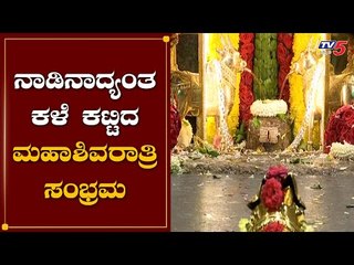 ನಾಡಿನಾದ್ಯಂತ ಮನೆ ಮಾಡಿದ ಶಿವರಾತ್ರಿ ಸಂಭ್ರಮ | Shivarathri || TV5 Kannada