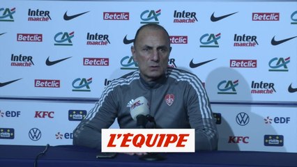 Der Zakarian : «Ils nous ont mangés dans tous les domaines» - Foot - Coupe - Brest