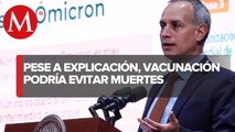 Hugo López Gatell trató de explicar porque no se vacuna a los menores de edad