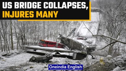 US bridge collapses hours before President Biden's visit | OneIndia News