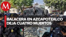 Criminales matan a dos policías en Azcapotzalco