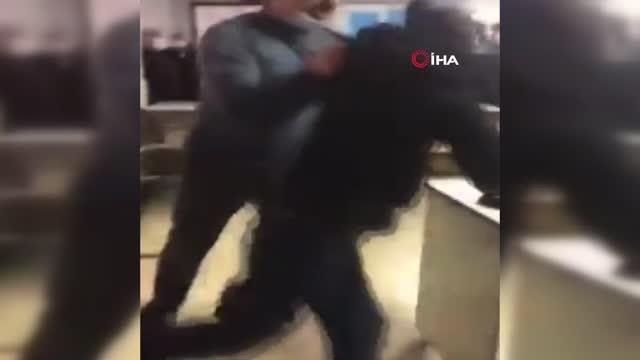 Ambulans niye gecikti deyip güvenlik görevlilerini darp ettiler