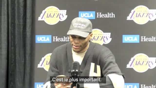 BASKETBALL : NBA : Lakers - Westbrook : Toujours capable de produire ce genre de performance pour l'équipe
