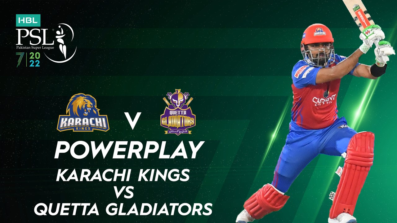 Karachi Kings Powerplay | Karachi Kings vs Quet...