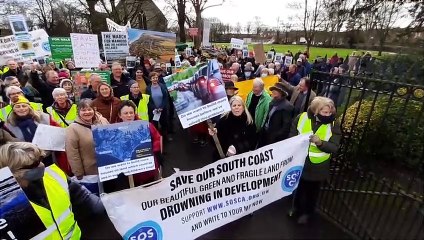 March for Manhood and Harbour villages