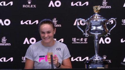 Open d'Australie 2022 - Ashleigh Barty, it was a destiny and 44 years later : " It's absolutely incredible ! I think as Aussies, we're exceptionally lucky to be a Grand Slam nation"