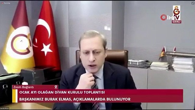 Burak Elmas: Biz buradayız, görevimizin başındayız