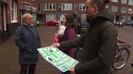 Des habitants de Rotterdam s'opposent à l'extraction pétrolière dans leur sol jusqu'en 2050