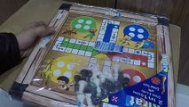 Unboxing and Review of Kirat 2 in 1 wooden chess and ludo for kids gift