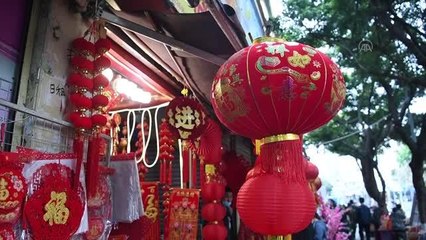 GUANGZHOU - Çin Yeni Yılı için hazırlıklar devam ediyor
