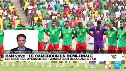 CAN-2022 : Le Cameroun domine la Gambie (2-0) et file en demi-finale