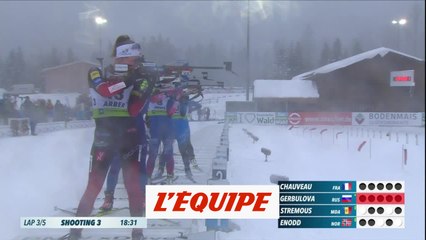 Le résumé de la poursuite remportée par Stremous - Biathlon - ChE (F)