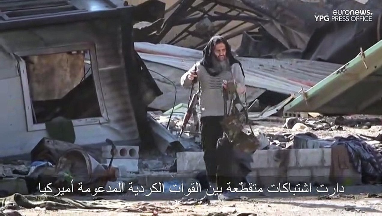 شاهد: اشتباكات متقطعة بين عناصر من "تنظيم الدولة" وقوات كردية بعد استعادتها السيطرة على سجن الحسكة
