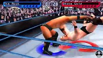 WWF Smackdown! 2 The Rock vs Stone cold