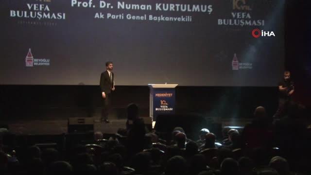 Medeniyet Derneği 10. Yıl Vefa Buluşması programı Emek Sineması'nda düzenlendi