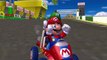 GameCube Gameplay - Mario Kart Double Dash - Luigi Circuit - Mario and Luigi