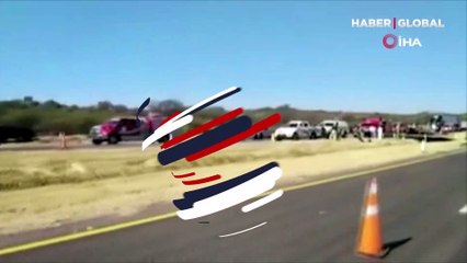 Meksika'da katliam gibi kaza! Minibüs otoyoldan çıkıp devrildi: 12 ölü, 11 yaralı