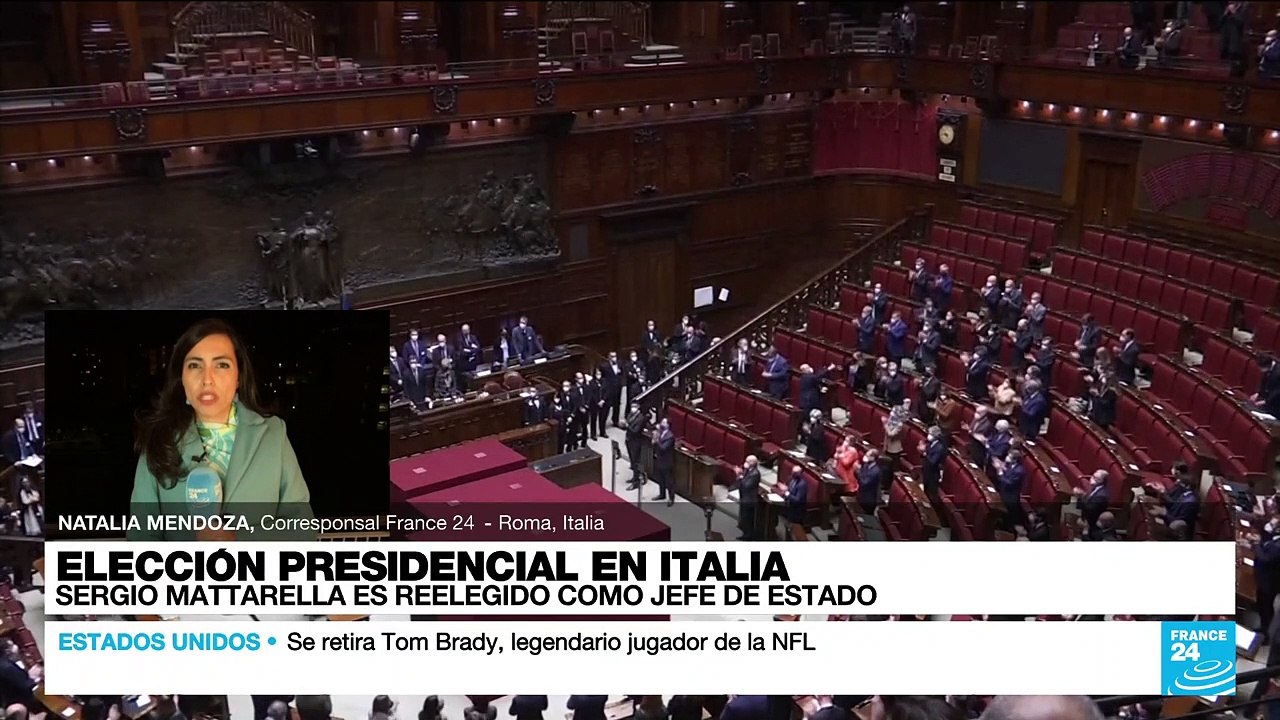 Informe desde Roma: presidente Sergio Mattarella reelegido para un segundo mandato