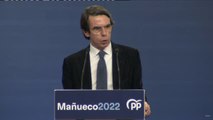 Aznar irrumpe en la campaña de Castilla y León para defender el proyecto del PP