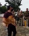 Cão de raça roubado é devolvido aos donos em Florianópolis