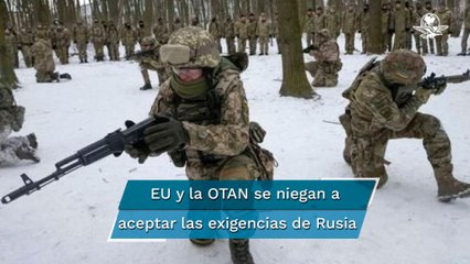 Ucrania pide a países de Occidente mantener "vigilancia y firmeza" ante Rusia