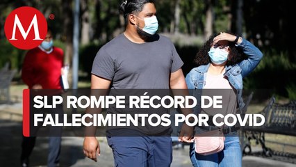 San Luis Potosí acumulan 36 defunciones en tres días ante el covid-19