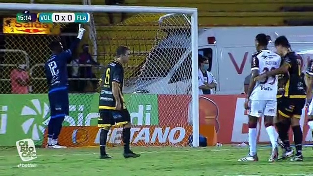 Campeonato Carioca 2022 (2° Rodada) 2° tempo -Volta Redonda  0 x 0 Flamengo 29012022
