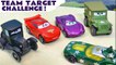 Cars vs Funlings Cars in this Team Target Toy Cars Race Competition with Pixar Cars 3 Lightning McQueen versus the Funny Funlings Family Friendly Stop Motion Toy Trains 4U Video for Kids