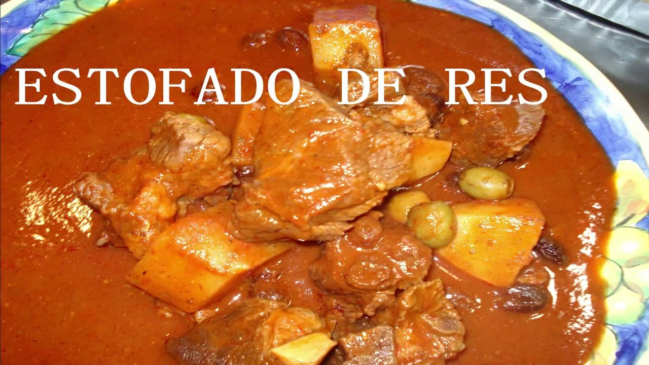 ESTOFADO DE RES CASERO AL HORNO SUAVESITO Y DELICIOSO.