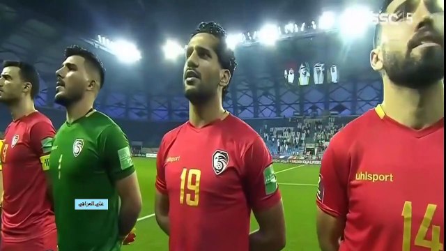 الشوط الاول مباراة الامارات وسوريا تصفيات كأس العالم 2022 في قطر 27-1-2022