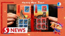 Celebrating Chinese Lunar New Year with Year of the Tiger stamps