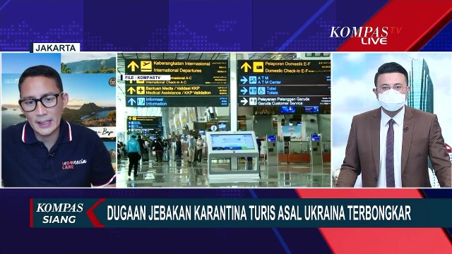 Bongkar Dugaan Jebakan Karantina Turis Ukraina, Sandiaga: Saya Beberapa Kali Dapat Laporan Serupa