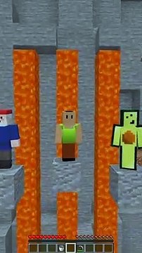 Minecraft- Saving Hamood and Avocados with WATER #Shorts