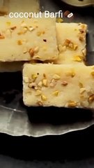 Coconut barfi | Nariyal Barfi | Coconut bread | Coconut Biscuit & Cake | नारियल बर्फी