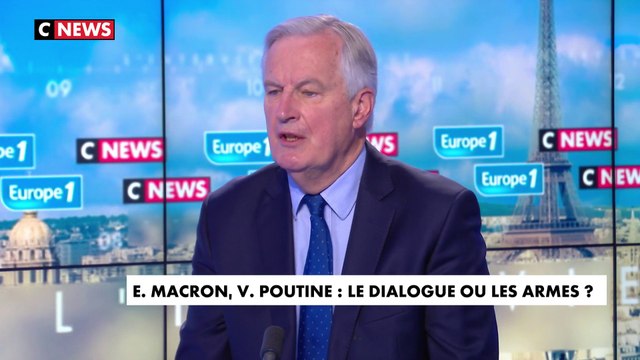 Michel Barnier : «La proposition de Valérie Pécresse, c’est d’organiser une grande conférence sur la sécurité en Europe avec les Russes, l’Union européenne et le soutien des Américains»