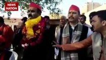 Agra Samajwadi leader Madhusudan Sharma's funny Video Viral